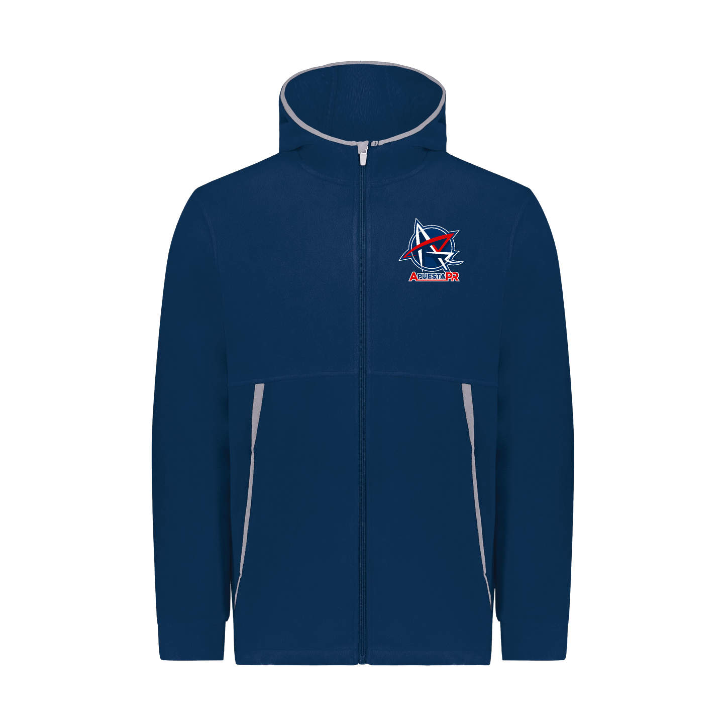 ApuestaPR Chill Fleece Full Zip Hooded Sweatshirt