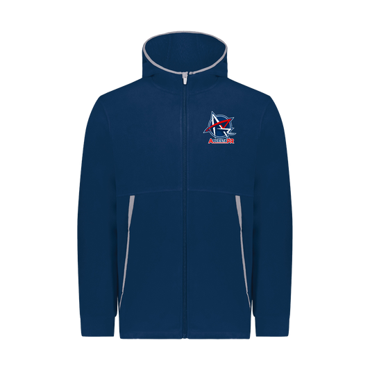ApuestaPR Chill Fleece Full Zip Hooded Sweatshirt