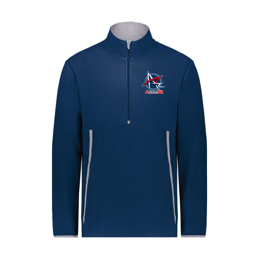 ApuestaPR Chill Fleece 1/2 Zip Hooded Sweatshirt